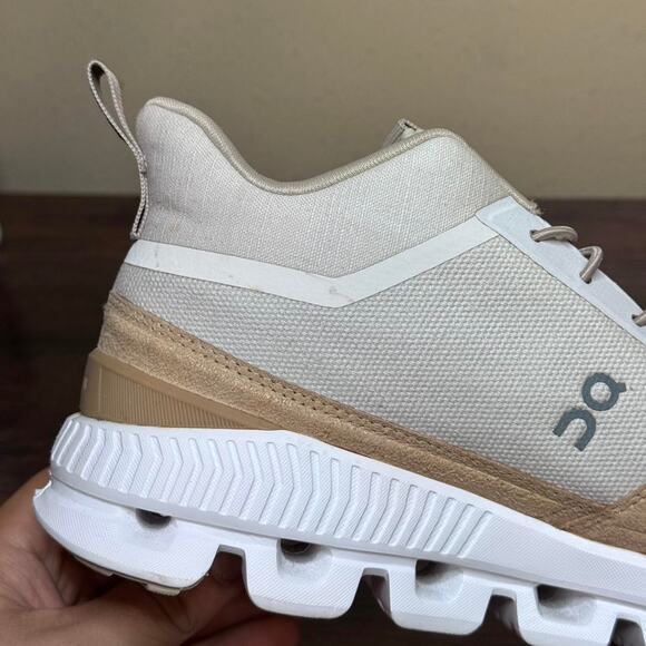 On Shoes Womens 8.5 Cloud Hi Running Glacier Trainer Athletic Sneaker Walk Cloud - Picture 7 of 7